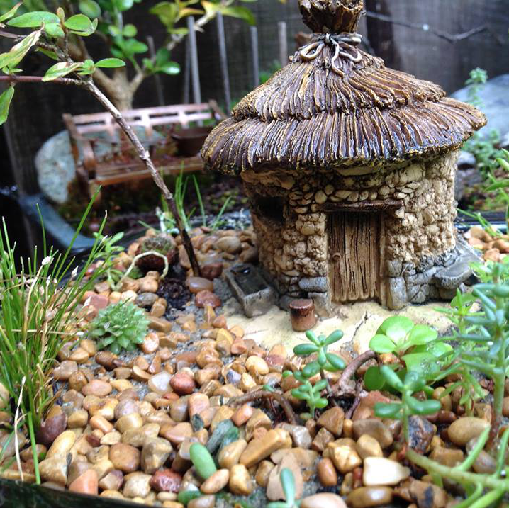 Thumbnail for Thatched Roof Hut Garden.